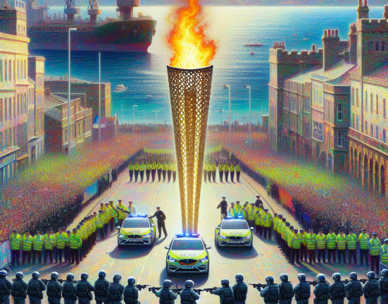 Torta olimpica intampinata la Marsilia in conditii strict securizate