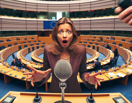 Momentul cand i s a taiat microfonul Dianei Sosoaca in Parlamentul European