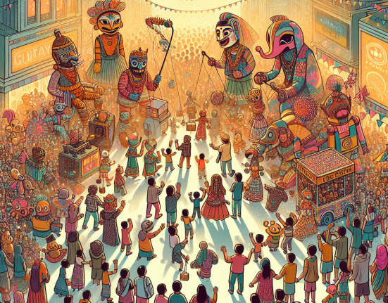 Participa la Festivalul Puppets Occupy Street intre 25 august si 1 septembrie