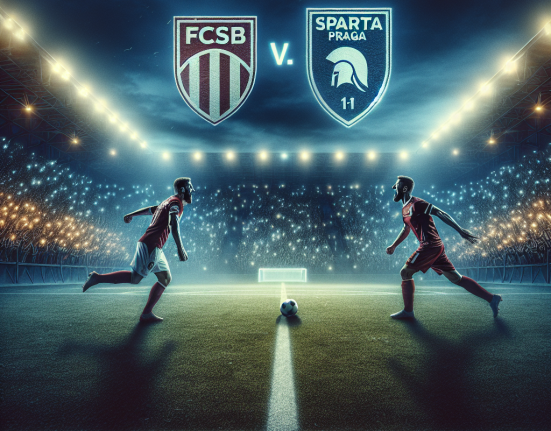 FCSB si Sparta Praga incheie 1 1
