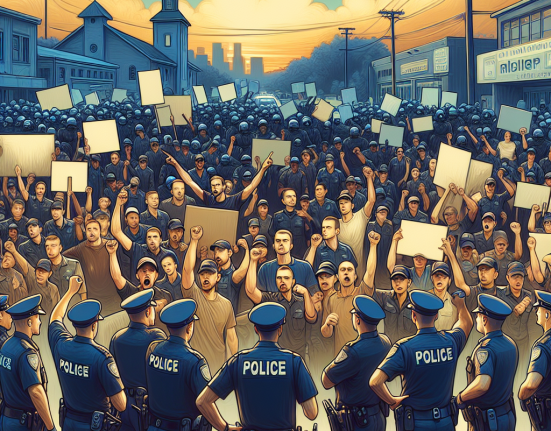 Protestele politistilor de la IPJ Constanta