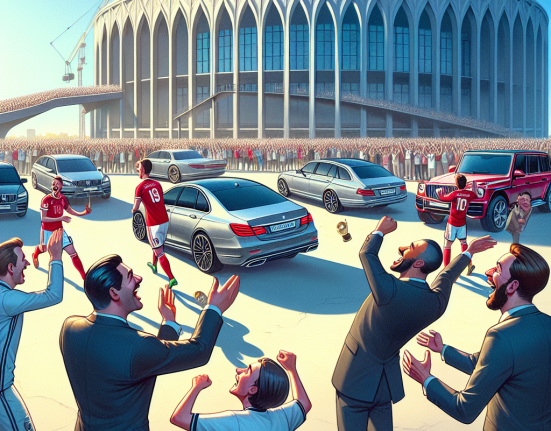 Jucatorii Real Madrid au primit automobile de lux BMW