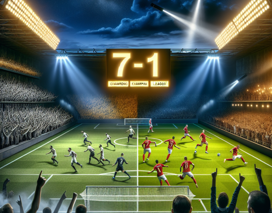Dortmund uimeste cu 7 1 in Liga Campionilor