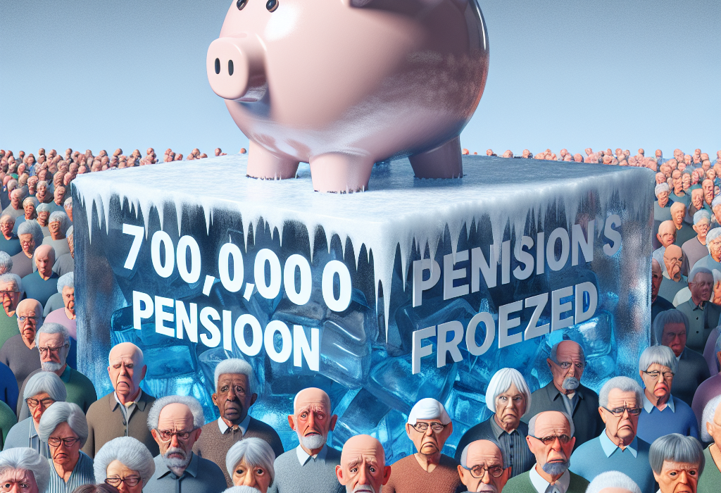700.000 de pensionari isi vor avea pensiile inghetate