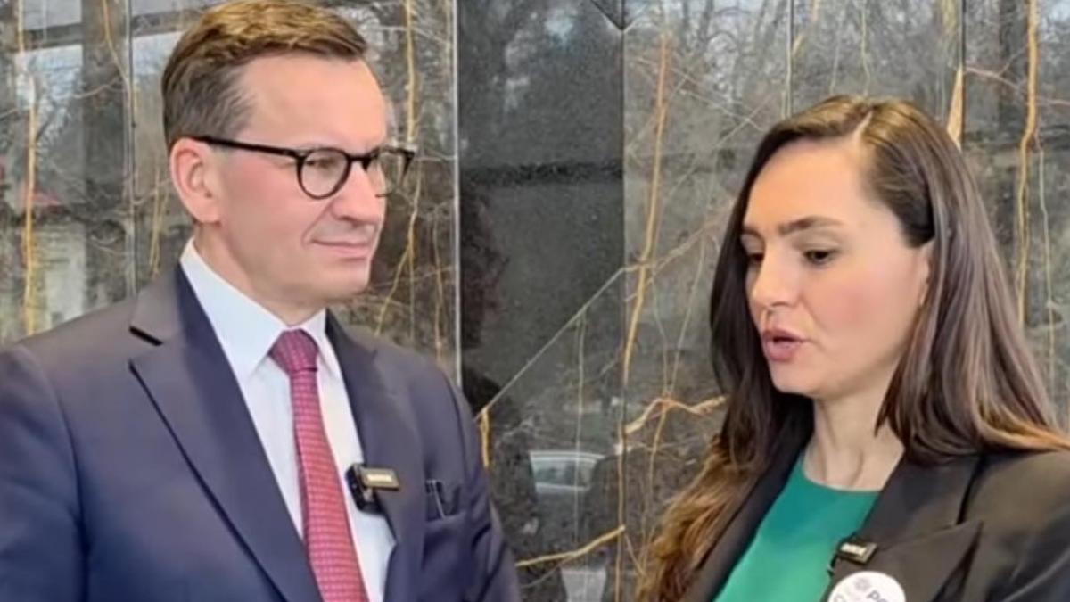 Anamaria Gavrila loveste si in engleza Multumire lui Morawiecki pentru parlamentele europene Reactia fostului premier polonez
