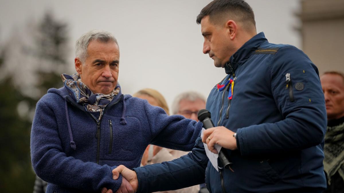 George Simion anunta protest AUR de ziua lui Calin Georgescu