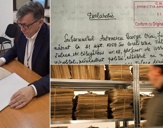 DOCUMENT Declaratia lui Crin Antonescu la Securitate 1988