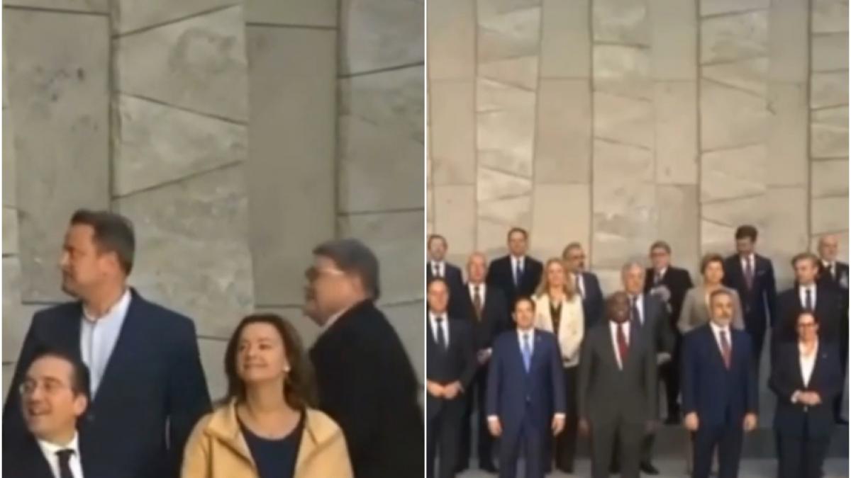 Emil Hurezeanu era sa rateze poza de grup la Bruxelles Mark Rutte l a strigat