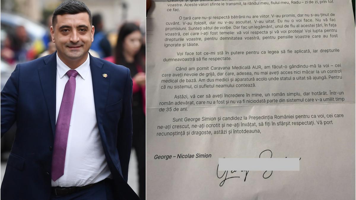 Operatiunea Plicurile lui Simion AUR trimite 1 milion de scrisori