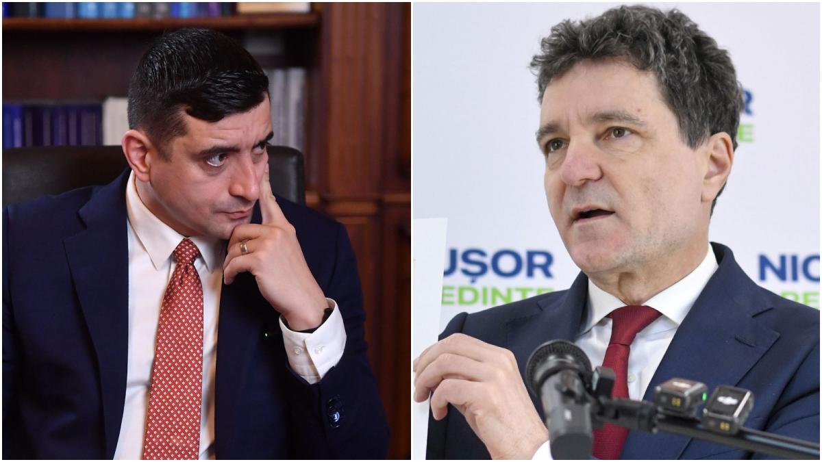 George Simion absent Nicusor Dan fara raspuns