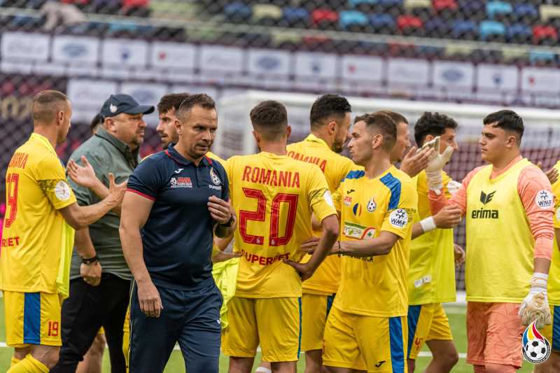 Soc la Mondialul de minifotbal Romania invinsa de Ciad 4 2