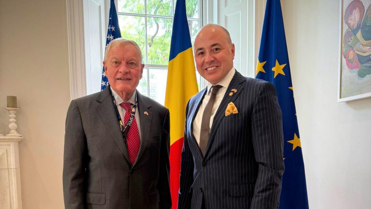 Ambasadorul Romaniei in SUA Andrei Muraru inalnire cu emisarul lui Trump