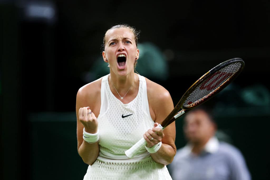 Petra Kvitova isi ia ramas bun de la tenis