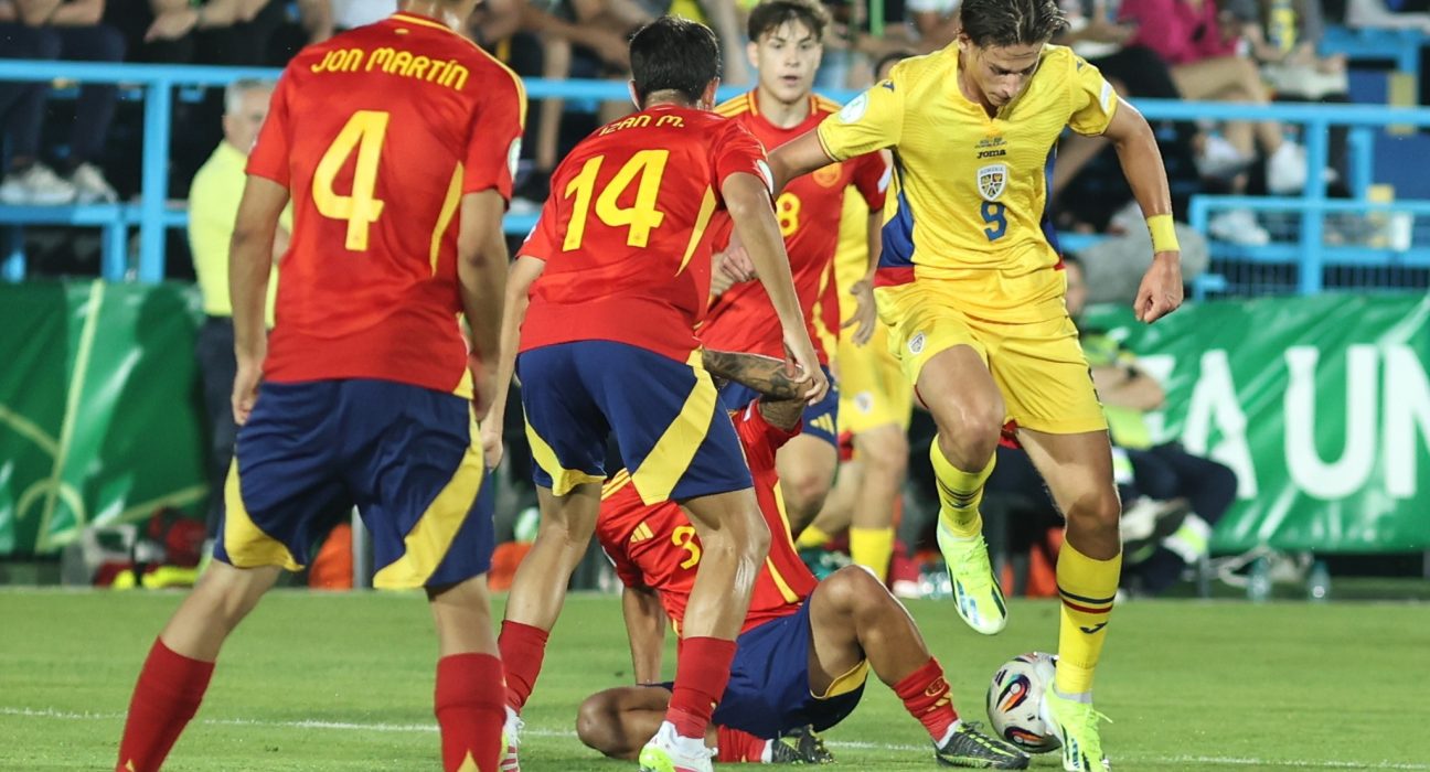 Romania U19 Spania U19 1 3 la Euro U19 acasa