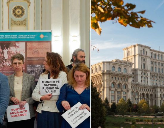 Functioanarii din Parlament solicita demontarea antenaelor cladirii