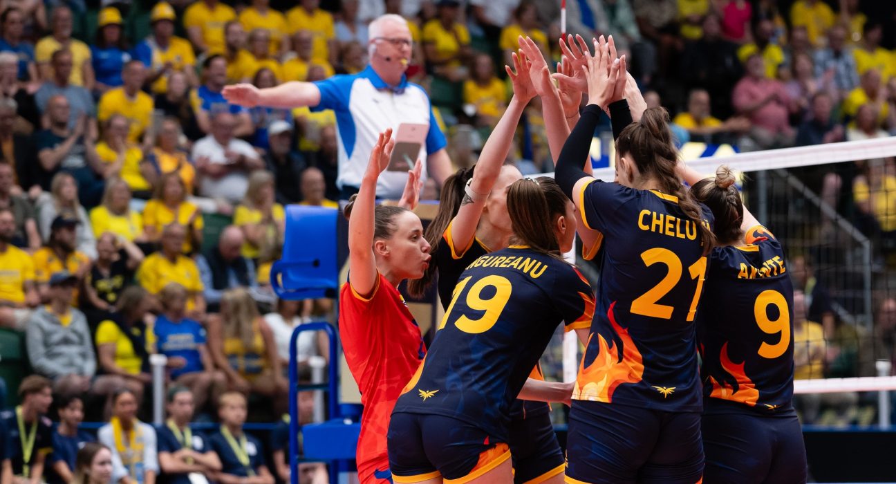 Romania pe podium in voleiul european
