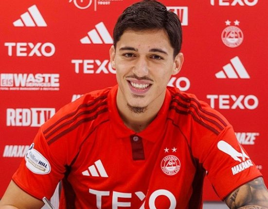 Aberdeen se intareste pentru meciul cu FCSB