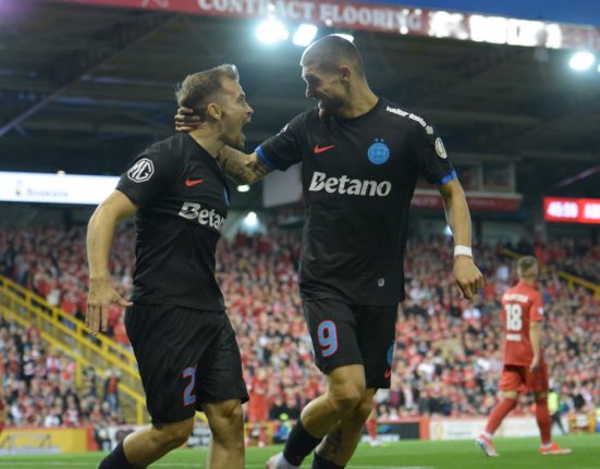 Cupele europene EUROPA LEAGUE Aberdeen FCSB 2 2 CONFERENCE LEAGUE CFR Cluj 2 7 Haecken U Craiova 2 1 Istanbul Basaksehir