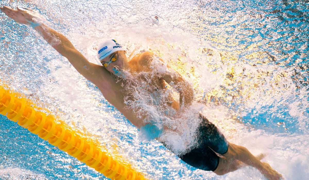 David Popovici campion mondial la 100 metri liber