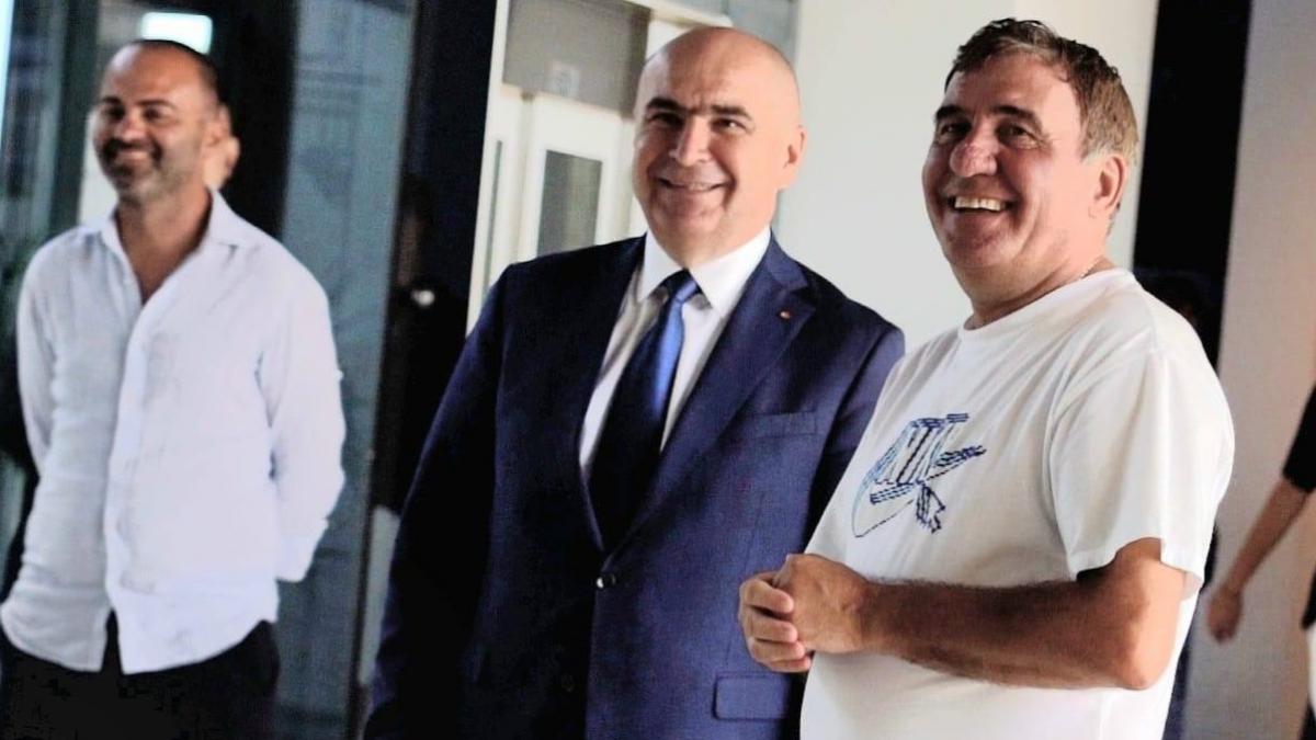 Ilie Bolojan l a vizitat pe Gheorghe Hagi la academie