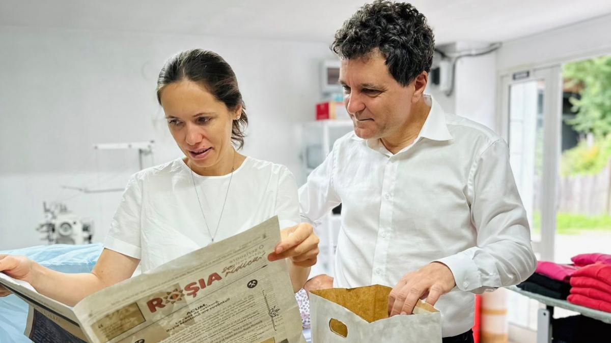 Nicusal Dan a vizitat un atelier din Rosia Montana