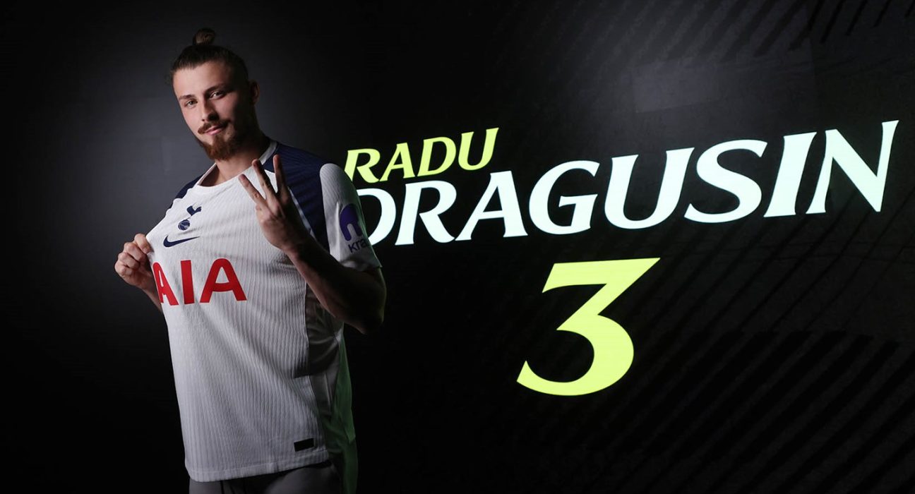 Radu Dragusin isi schimba numarul la Tottenham