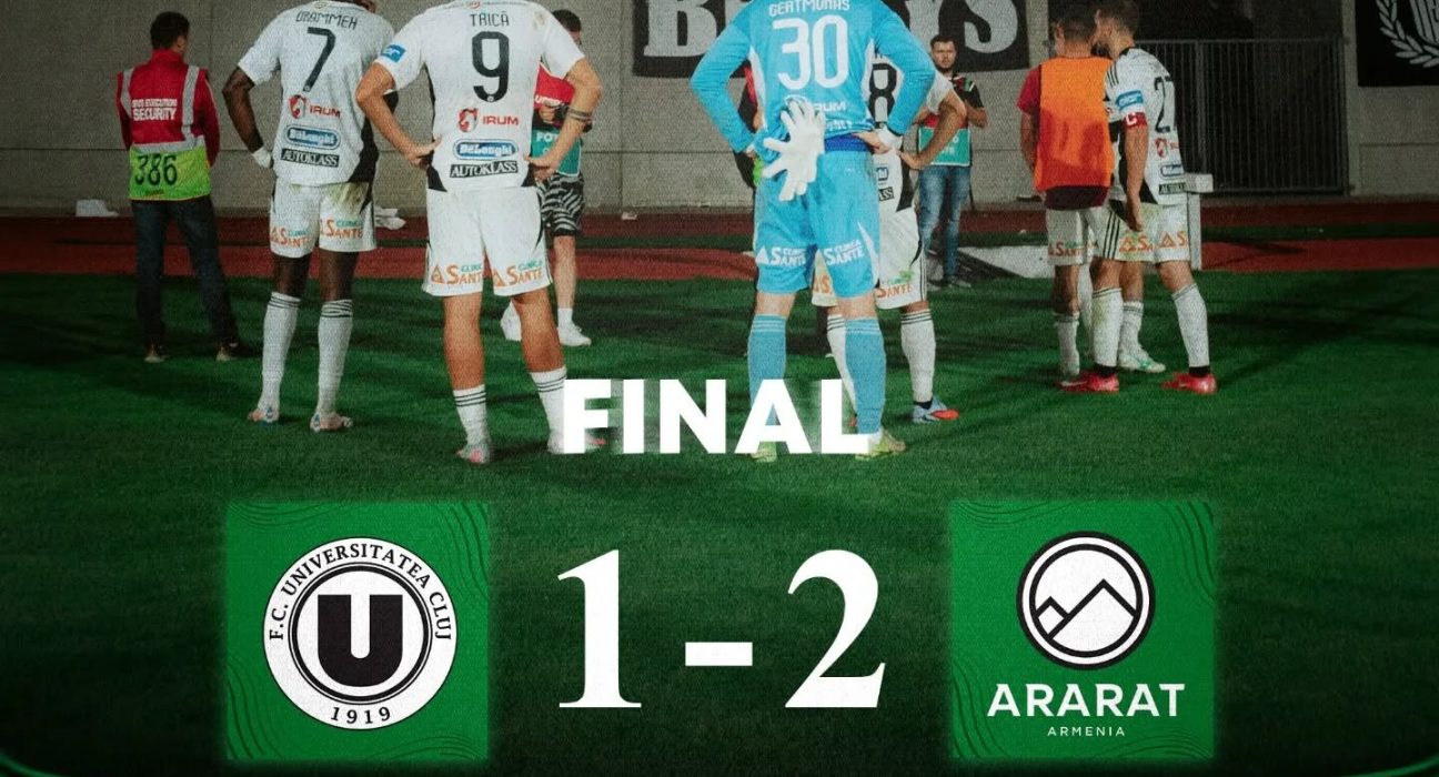U Cluj eliminare dramatica in prelungiri