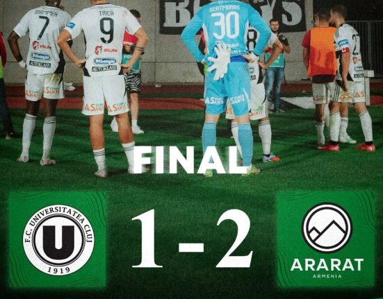 U Cluj eliminare dramatica in prelungiri