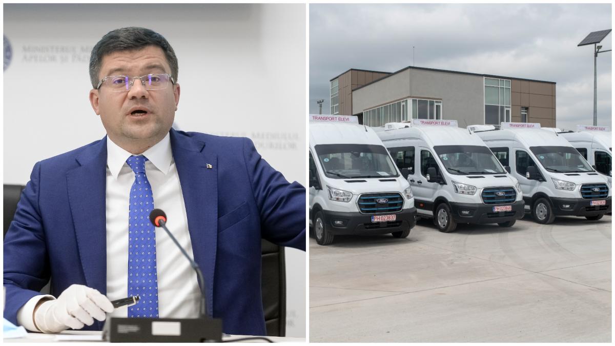 tun financiar cu microbuze scolare in Iasi