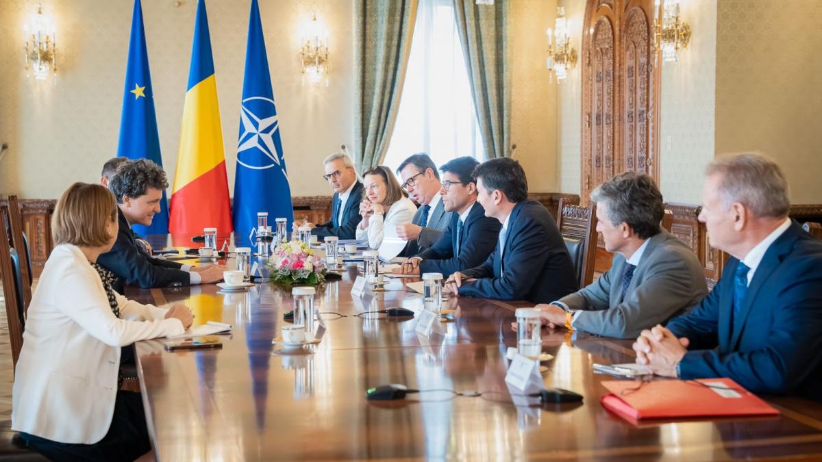 Nicisor Dan a intalnit reprezentantii Airbus si ambasadorii