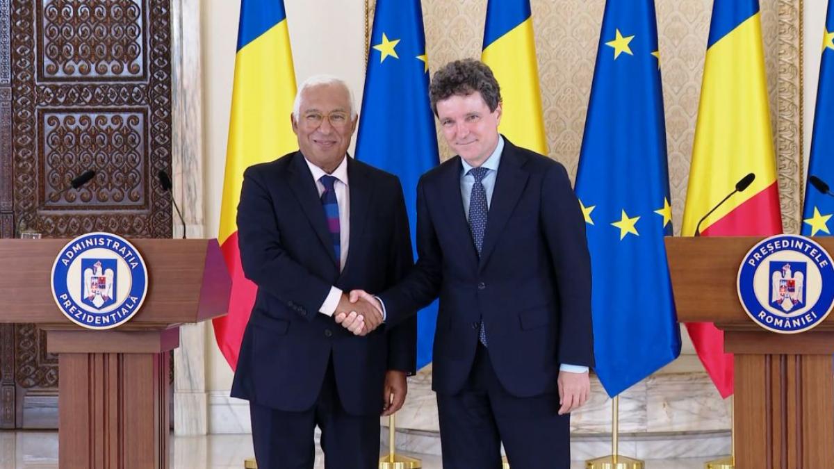 Nicusor Dan si Antonio Costa au discutat securitatea Marii Negre