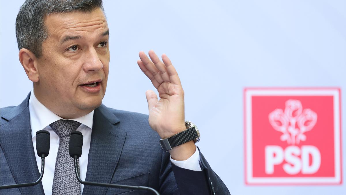 Sorin Grindeanu exclude PSD drept premier pana in 2027