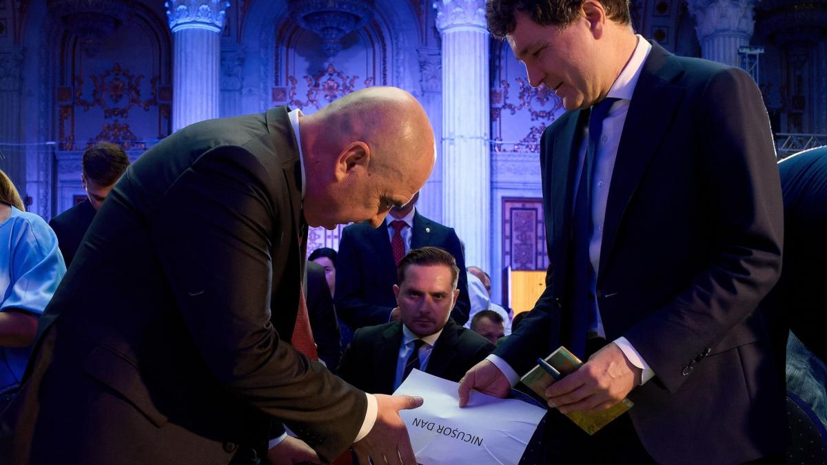 Testul dat de Nicusor Dan lui Bolojan la Cotroceni