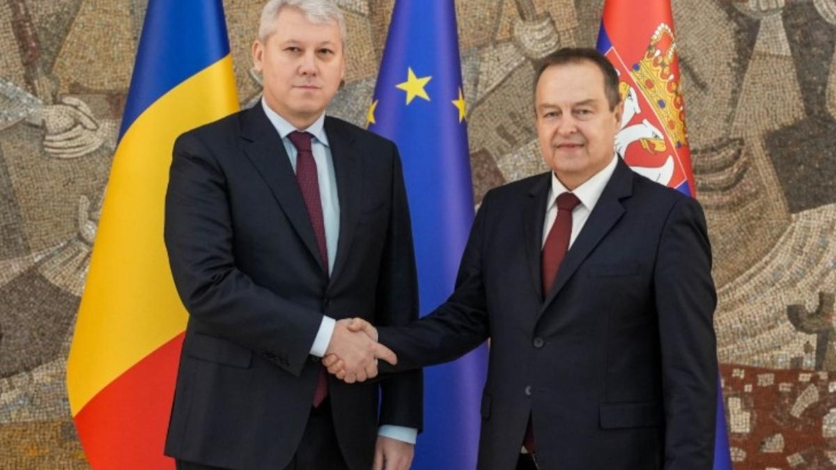 Catalin Predoiu a discutat cu ministrul de Interne al Serbiei
