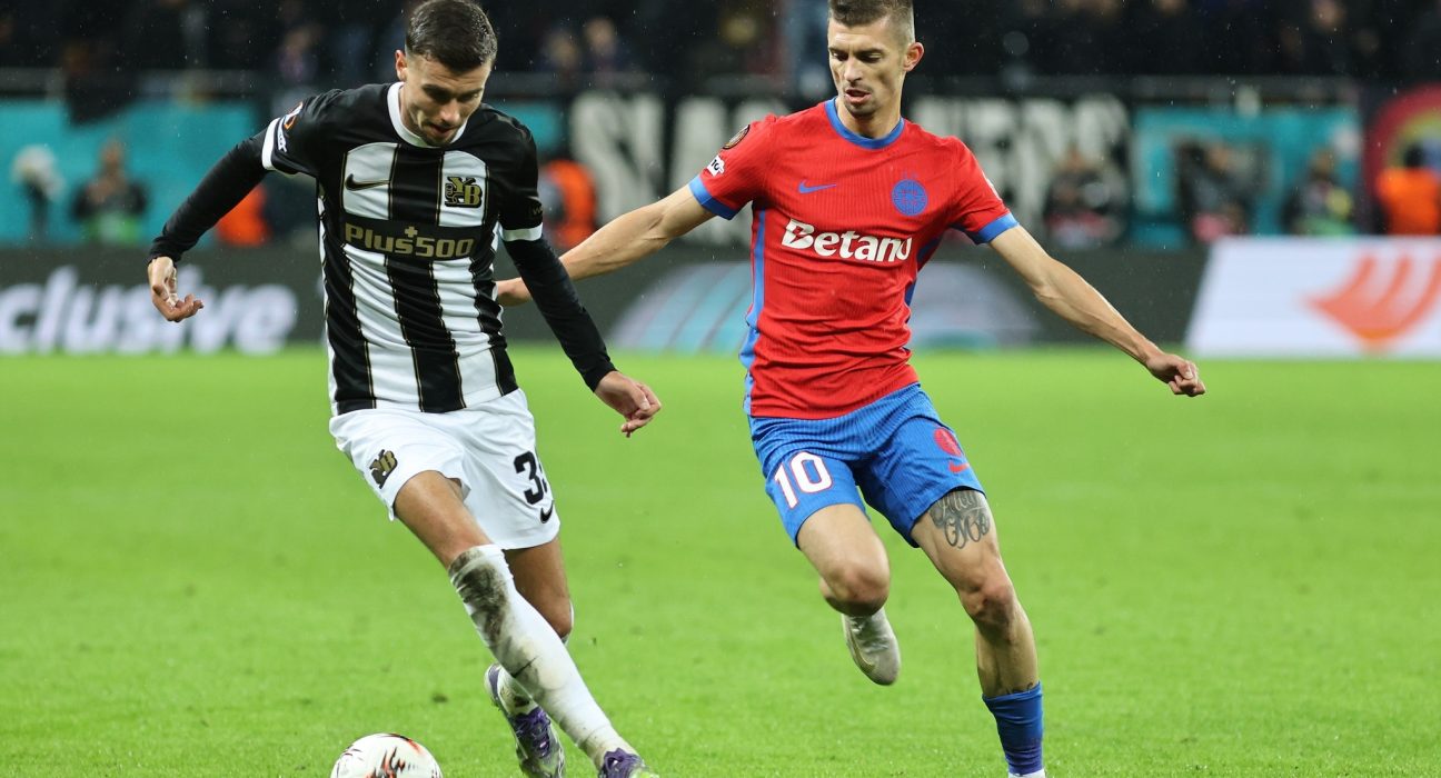 Seara trista pentru fotbalul romanesc FCSB Young Boys 0 2 Rakow Craiova 2 0