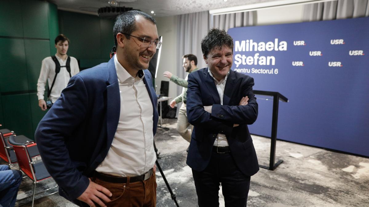Nicusor Dan l a numit pe Vlad Voiculescu consilier