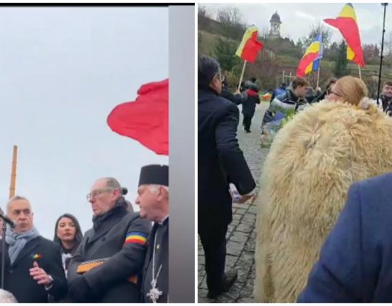 Calin Georgescu a venit la Alba Iulia cu un condamnat Sosoca a purtat blana de oaie