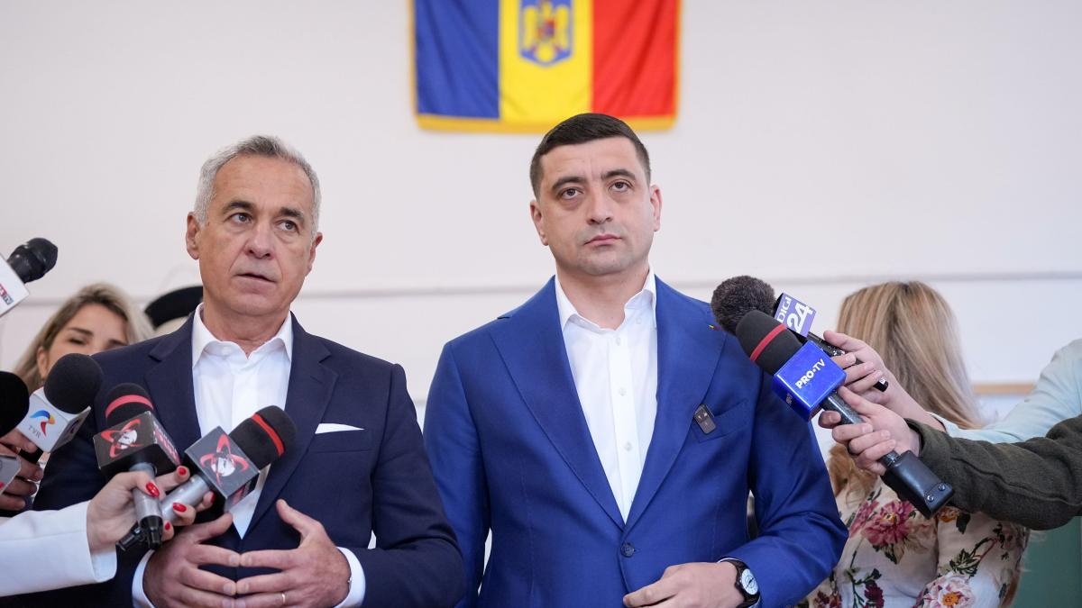 Călin Georgescu și George Simion revin la Alba Iulia 1 Calin Georgescu si George Simion revin la Alba Iulia