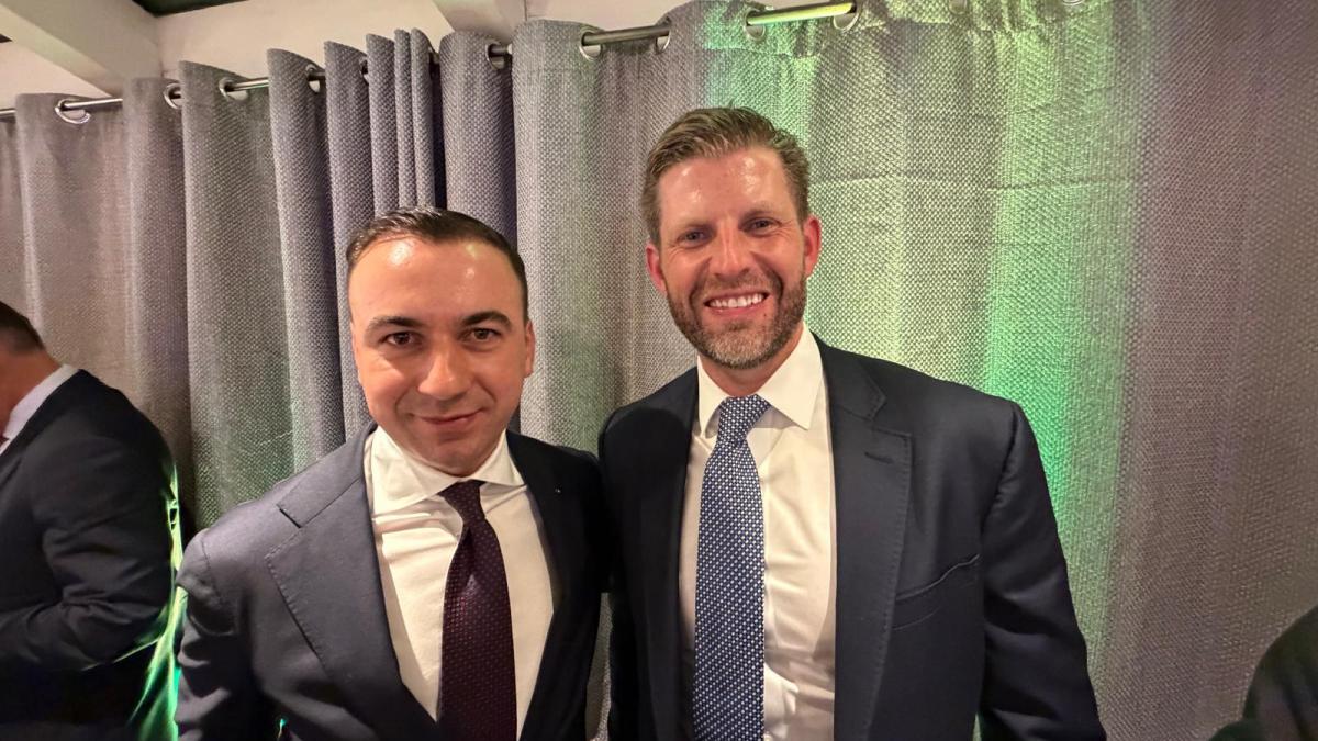 Ministrul Energiei s-a întâlnit la Davos cu fiul președintelui SUA: Cel mai semnificativ contact pe... 1 Ministrul Energiei s a ntalnit la Davos cu fiul presedintelui SUA Cel mai semnificativ contact pe