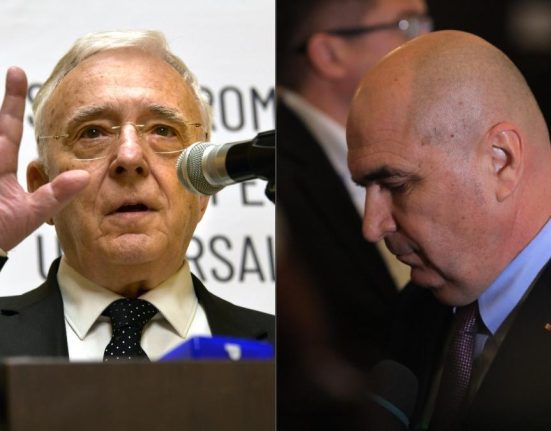 Premierul Ilie Bolojan s a intalnit cu guvernatorul Mugur Isarescu la BNR pentru a discuta despre bugetul pe 2026