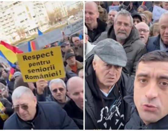 AUR a adunat sute de oameni in strada la Ploiesti George Simion printre ei Romania reala