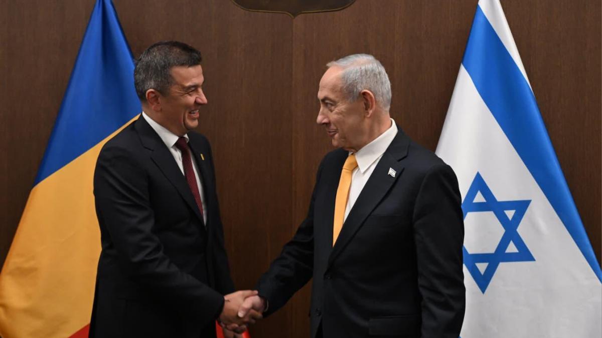 Grindeanu dupa intalnirea cu Netanyahu Dezvoltarea rapida a relationilor economice este noua