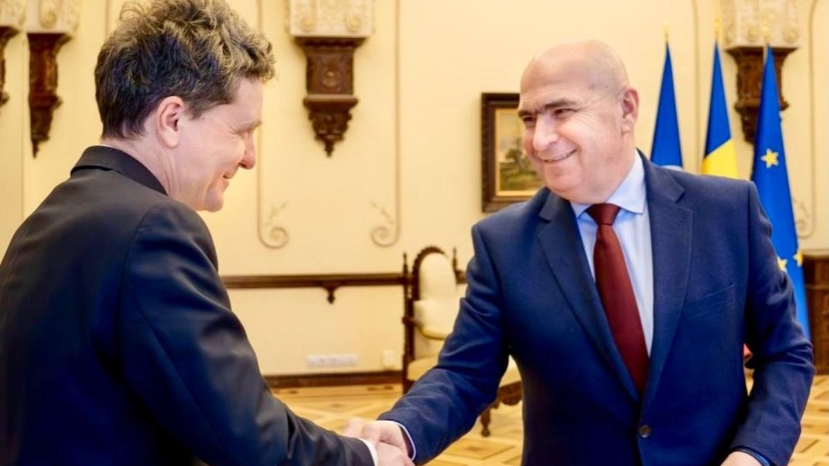 Nicisor Dan s a intalnit la Cotroceni cu Ilie Bolojan pentru a discuta despre vizita premierului la