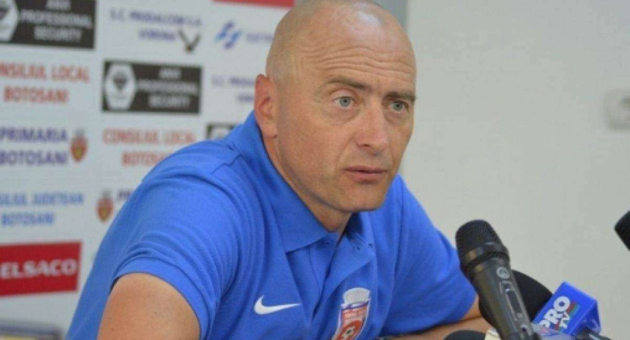 Leo Grozavu demis de la FC Botosani Croitoru favorit pentru a reveni pe banca
