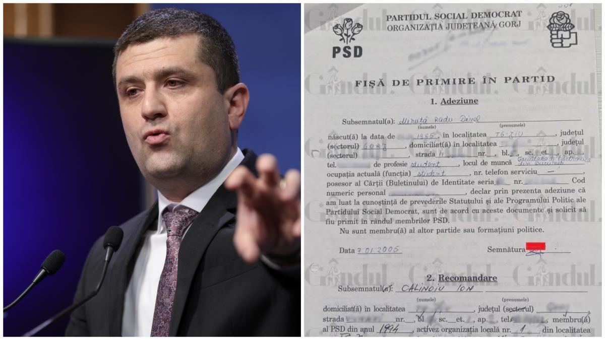 Radu Miruta este membru PSD din 2005 Ministrul USR afirma ca a semnatu anumite documente doar pentru a