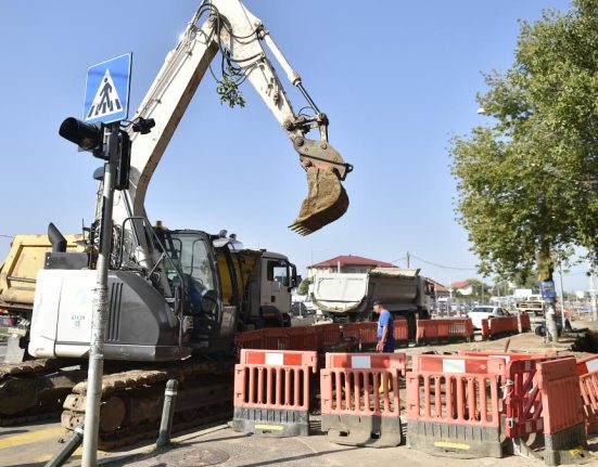 Santierul din Prelungirea Ghencea este oprit Constructorul a abandonat lucrarile din lipsa de plata