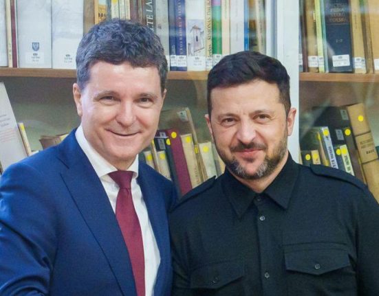 Volodimir Zelenski soseste in Romania Nicusor Dan il va intampina la Palatul Cotroceni