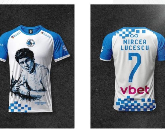 Corvinul il readuce pe Mircea Lucescu pe teran Tricouri unice cu imaginea lui Il Luce care vor fi distribuite direct suporterilor