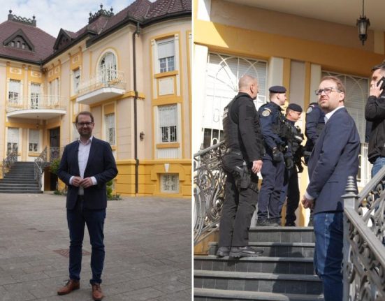 Dominic Fritz a intrat cu jandarmii intr o vila din Timis oara ocupata ilegal de clanul Momitza Vila