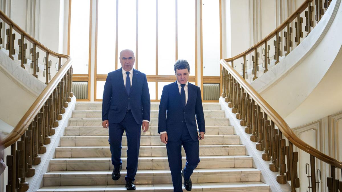 Nicuzor Dan intrebat daca ii va solicita demisia lui Bolojan sub presiunea PSD Voi media voi discuta